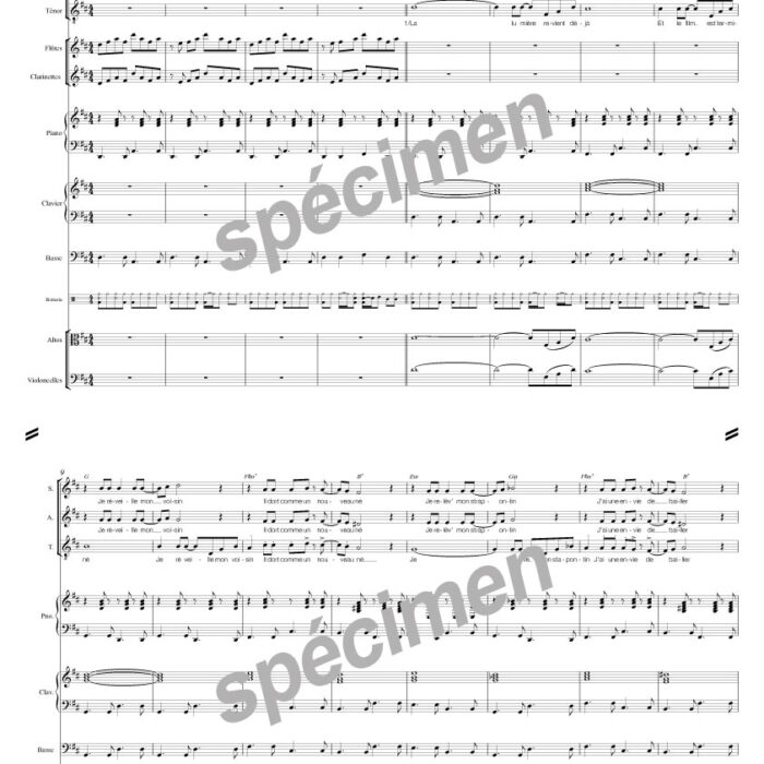 La dernière séance (chant et orchestre)