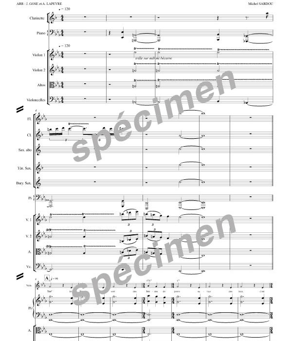 Les lacs de Connemara (chant et orchestre)