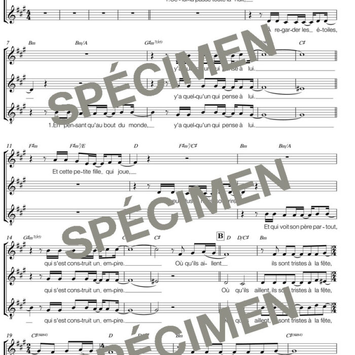 Chanter pour ceux qui sont loin de chez eux (chant)
