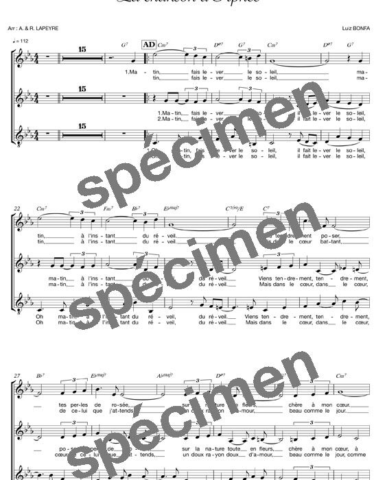 La chanson d'Orphée (chant)