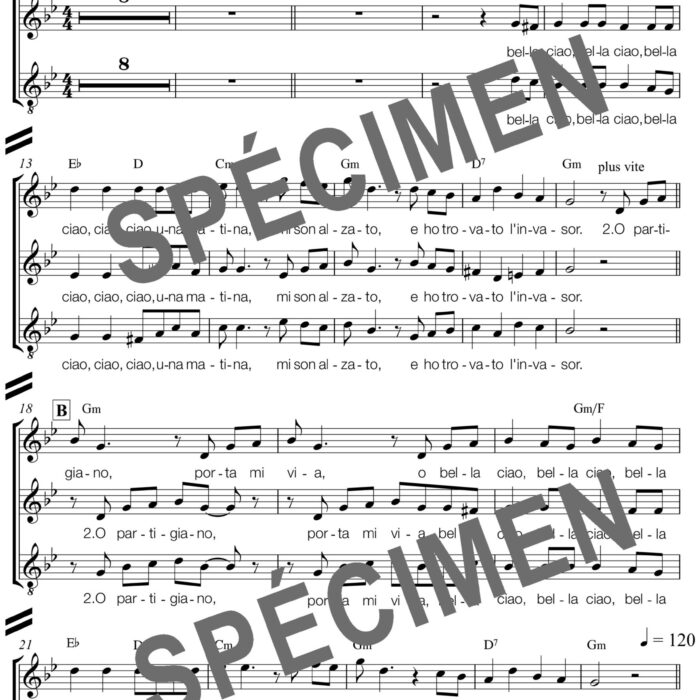 Bella ciao (chant )