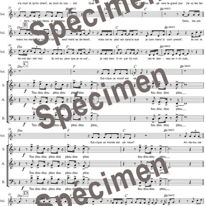 La corrida (chant)