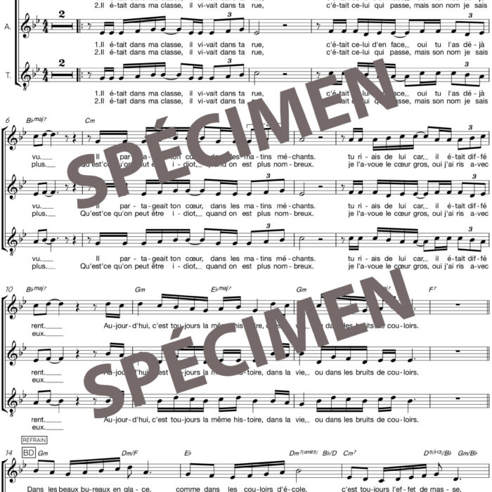 L'effet de masse (chant )