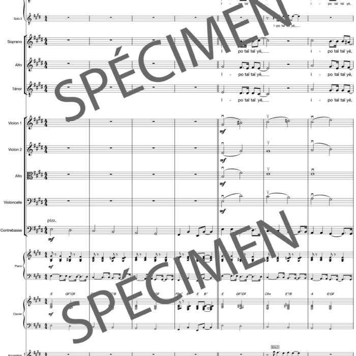 IPO POURRI (orchestre et chant)