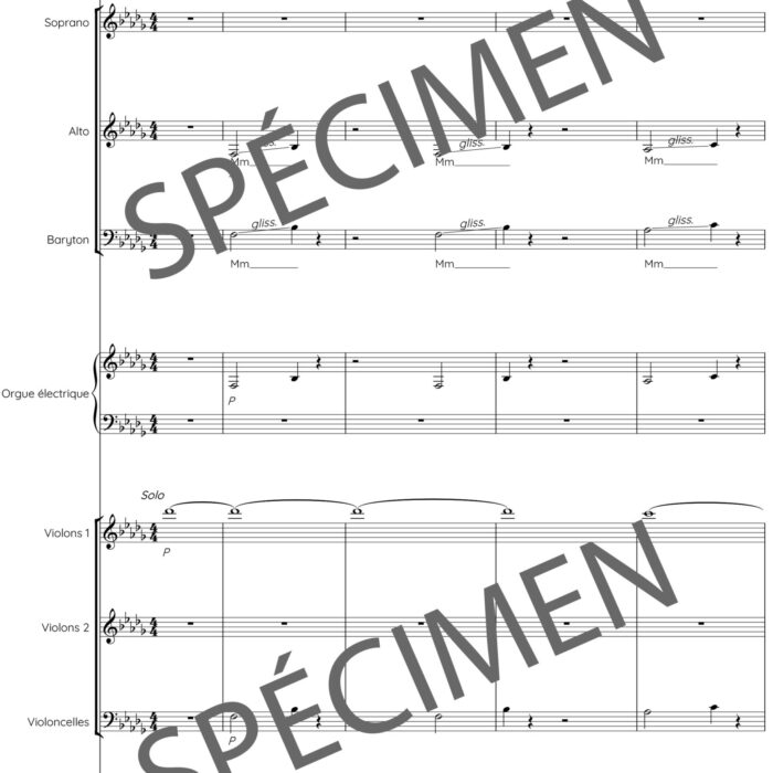 Lève toi (orchestre et chant)