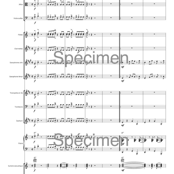 Mambo N°5 (orchestre) version junior