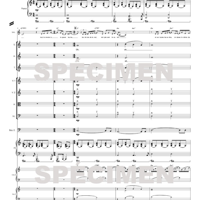 "Monopolis" comédie musicale Starmania (chant et orchestre)