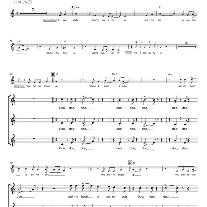 "You're the One that I Want" Grease (chant)