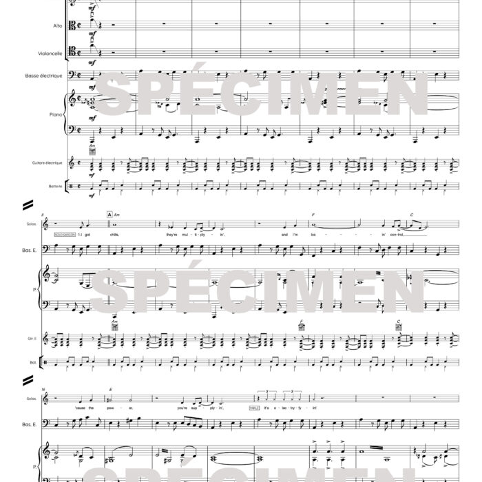 "You're the One that I Want" Grease (orchestre et chant)